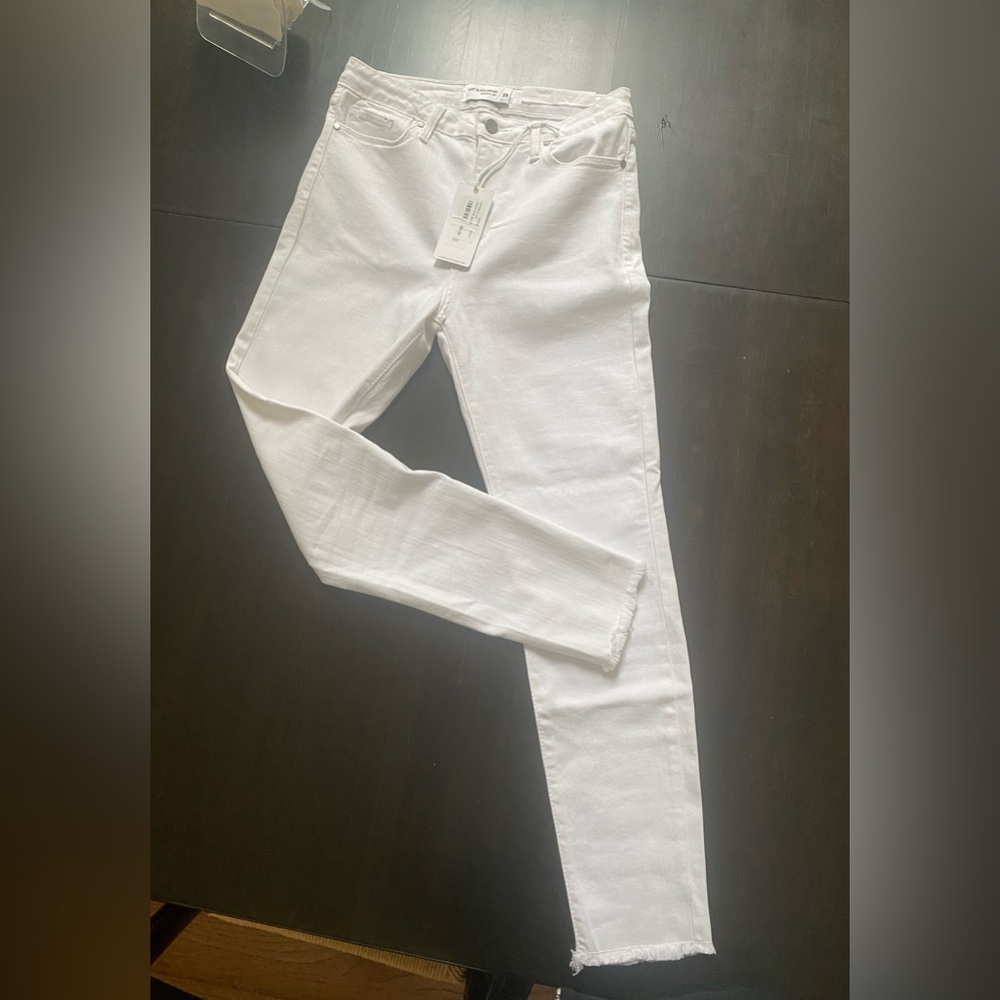NWT Just Black white jeans